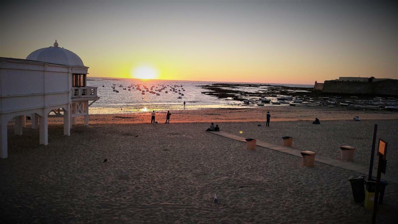 Appartamento La Caleta de Cadiz WiFi Esterno foto